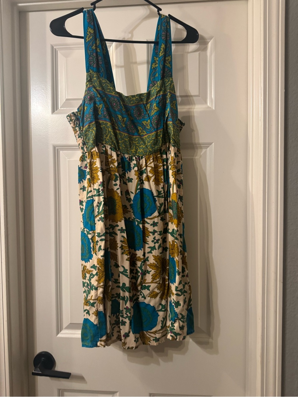 NATURAL LIFE Cream Floral dress